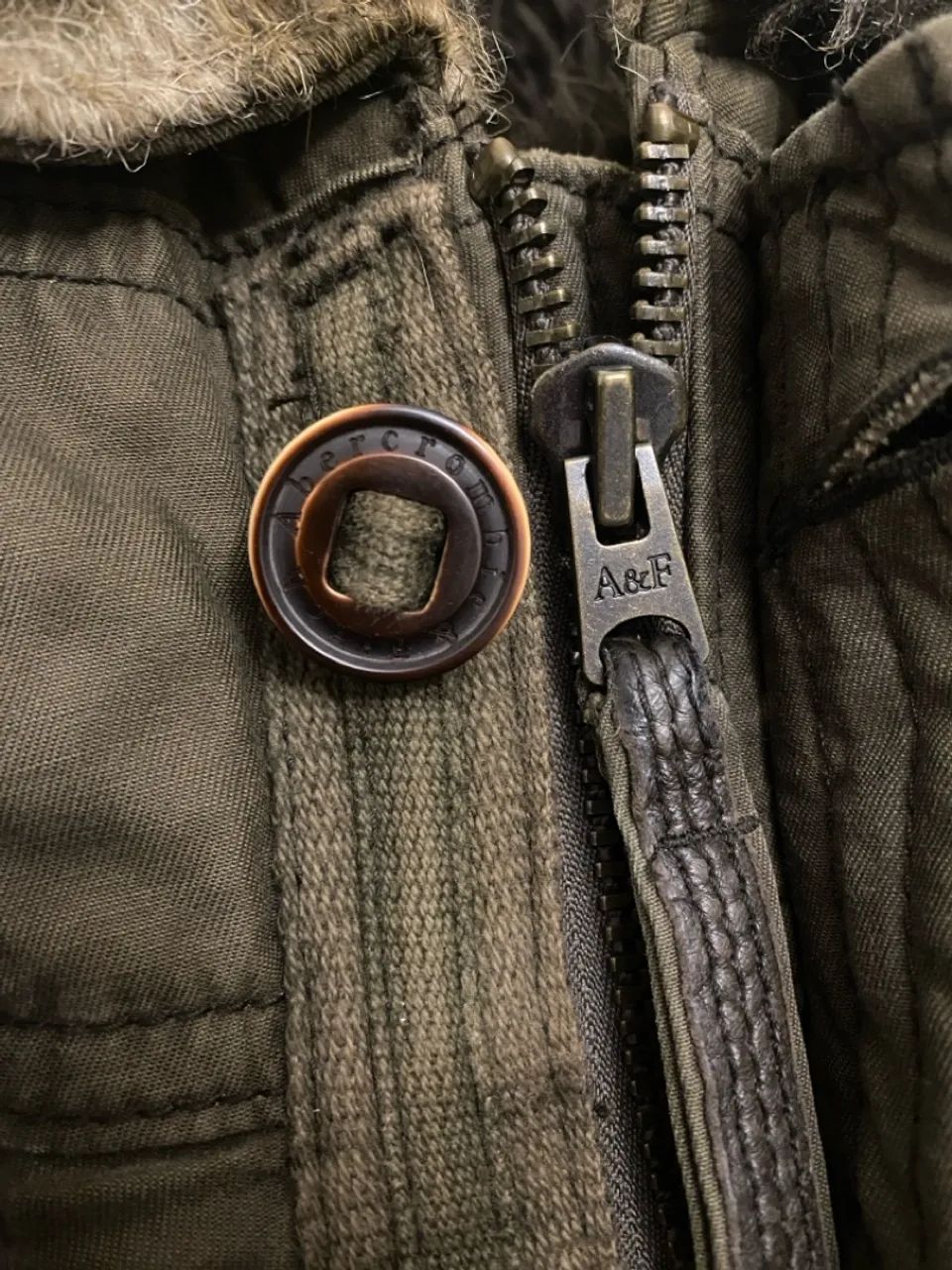 Jaqueta Parka Abercrombie & Fitch Basin Mountain - Foto 4