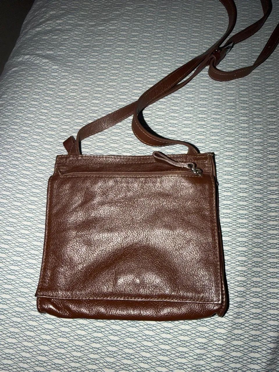 Bolsa couro marrom - Foto 2