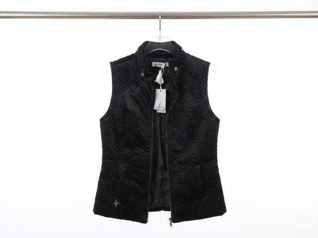 Colete de veludo feminino 