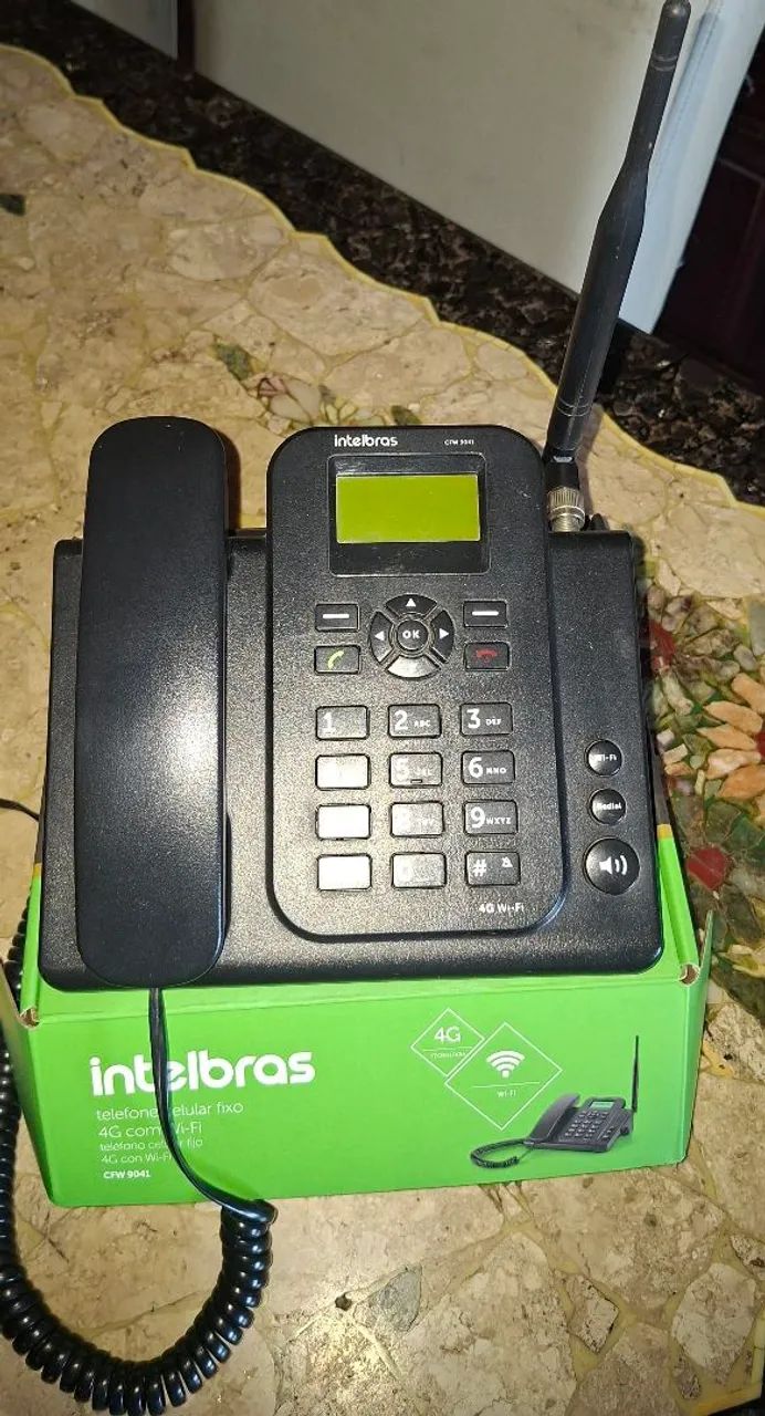 Telefone Celular Rural 4G fixo para Chip