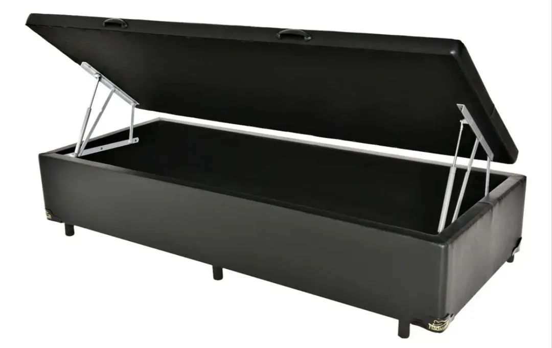 Cama Box Baú Sob Medida + Colchão Class Castor - Foto 3