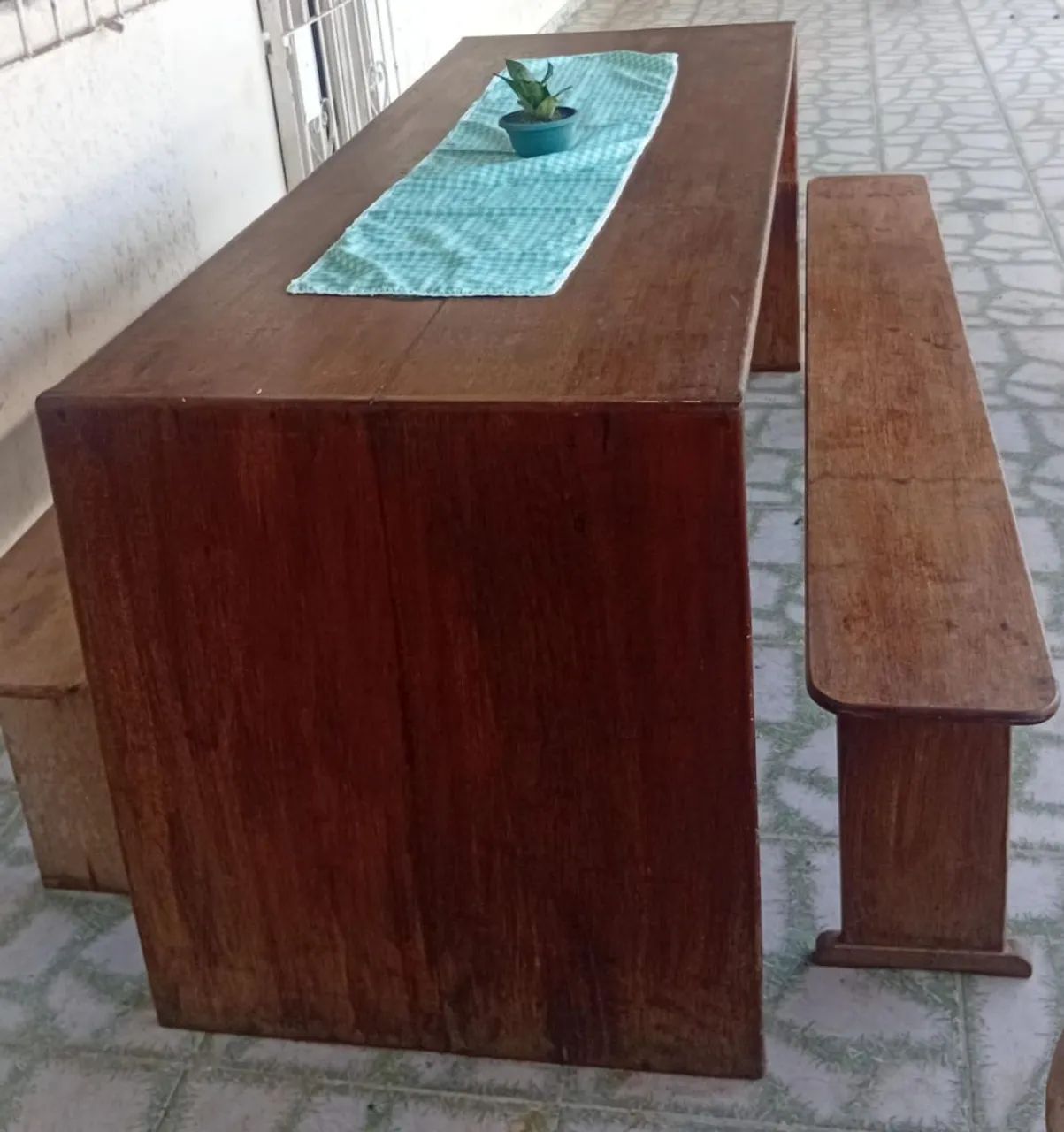 Mesa de angelim pedra - Foto 3