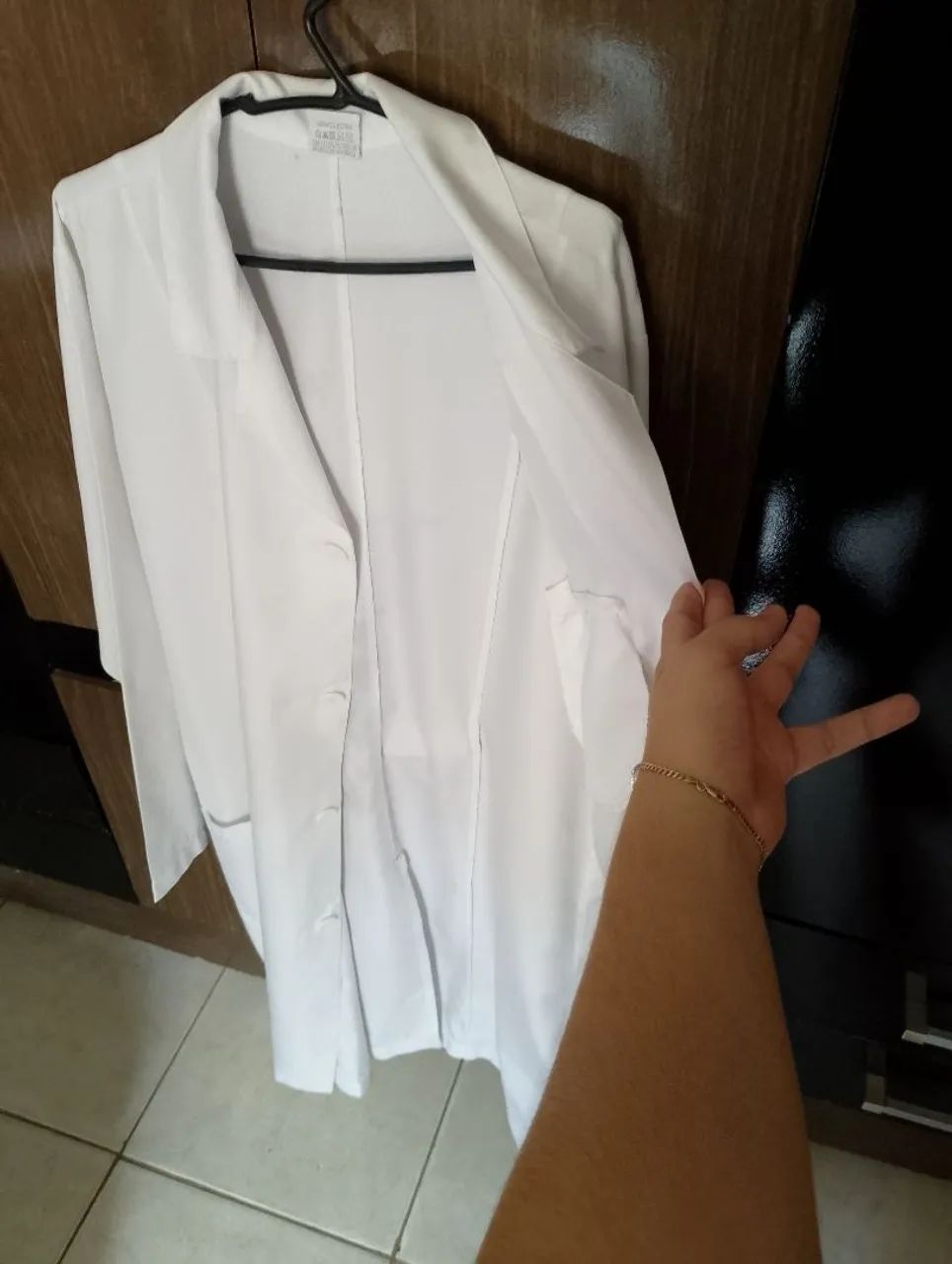Jaleco branco novo Aspen - Foto 4