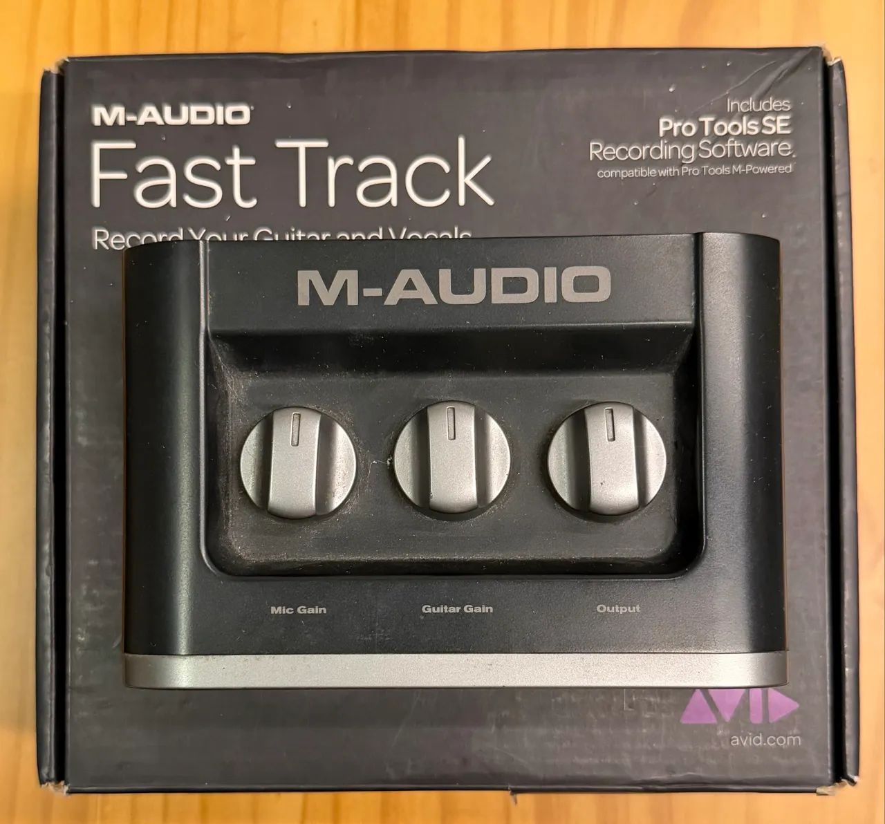 Interface de Áudio Fast Track Avid (M-Audio) - Foto 3