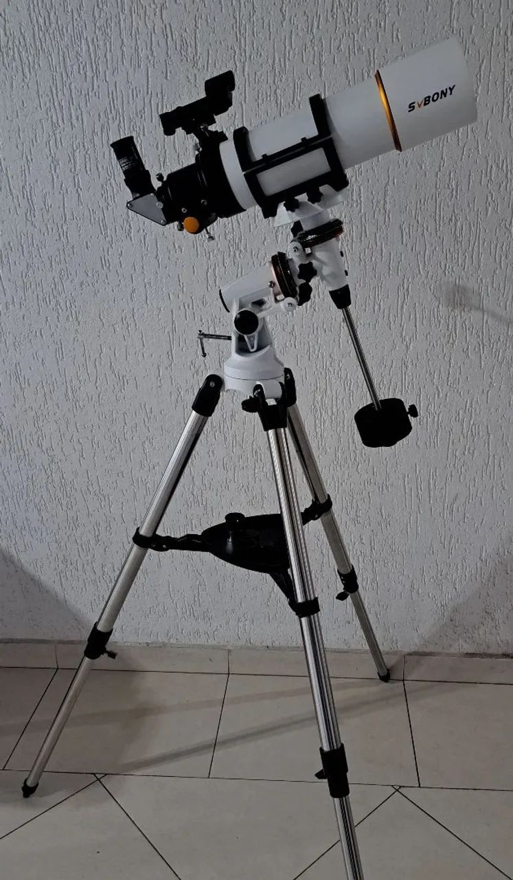 Telescópio Refrator 90mm, SV48P, SVBony, Montagem EQ3 - Foto 2