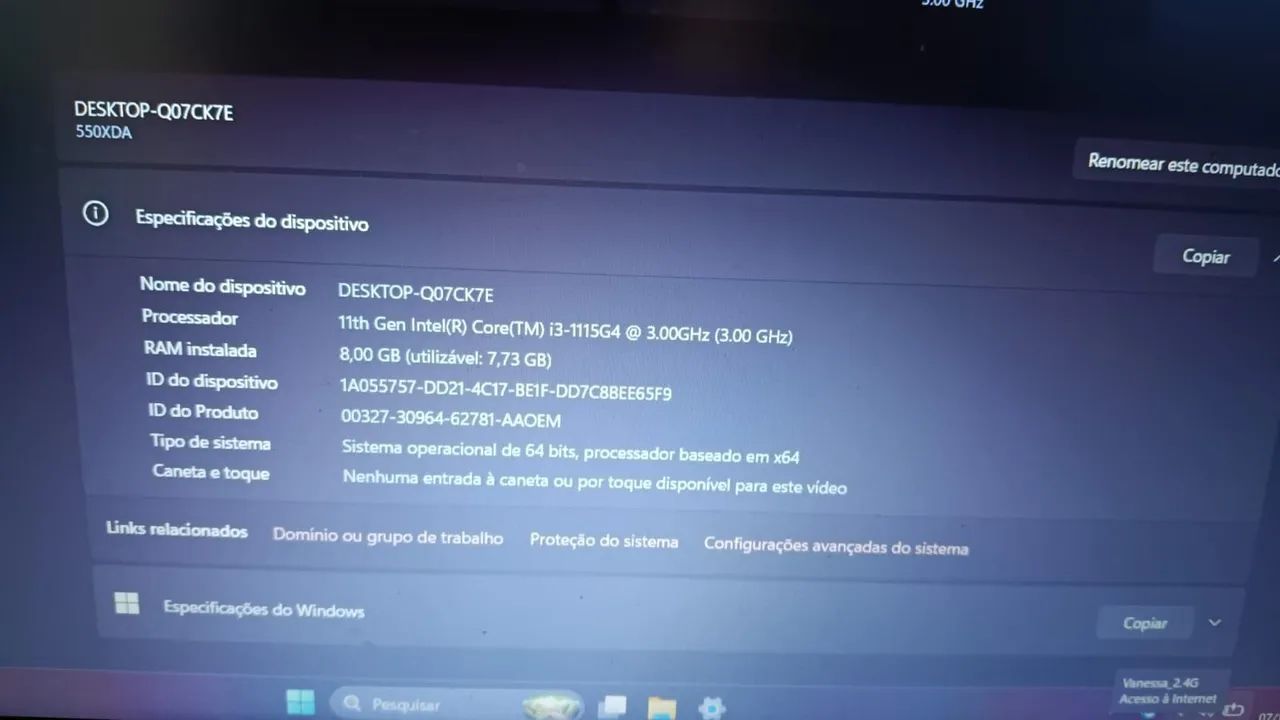 Vendo Notebook Semi novo - Foto 3