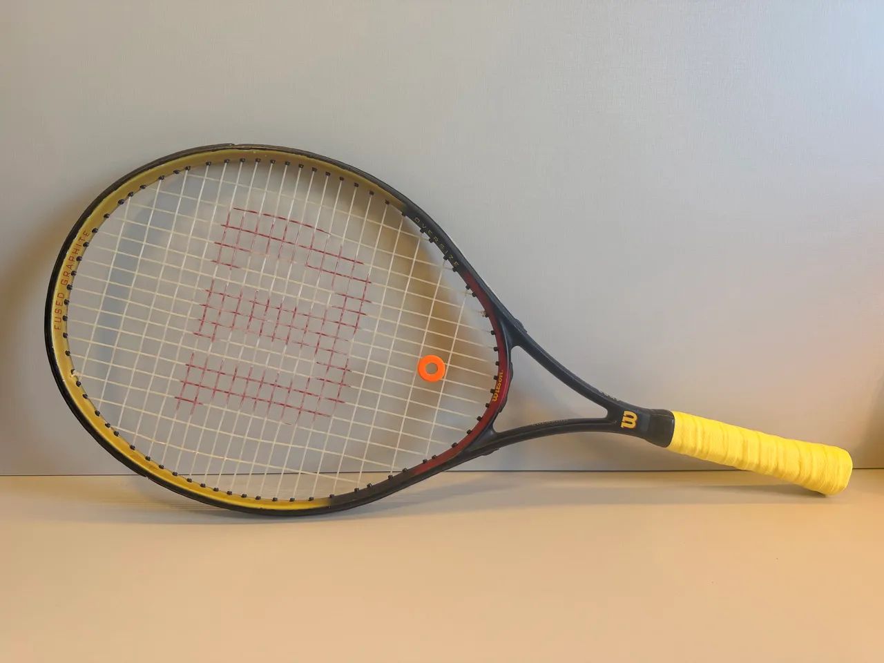 raquete de tênis wilson pete sampras comp | ideal para iniciantes | com capa | campinas/sp