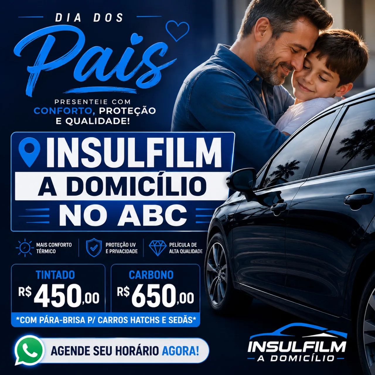 INSULFILM A DOMICÍLIO NO ABC PAULISTA 