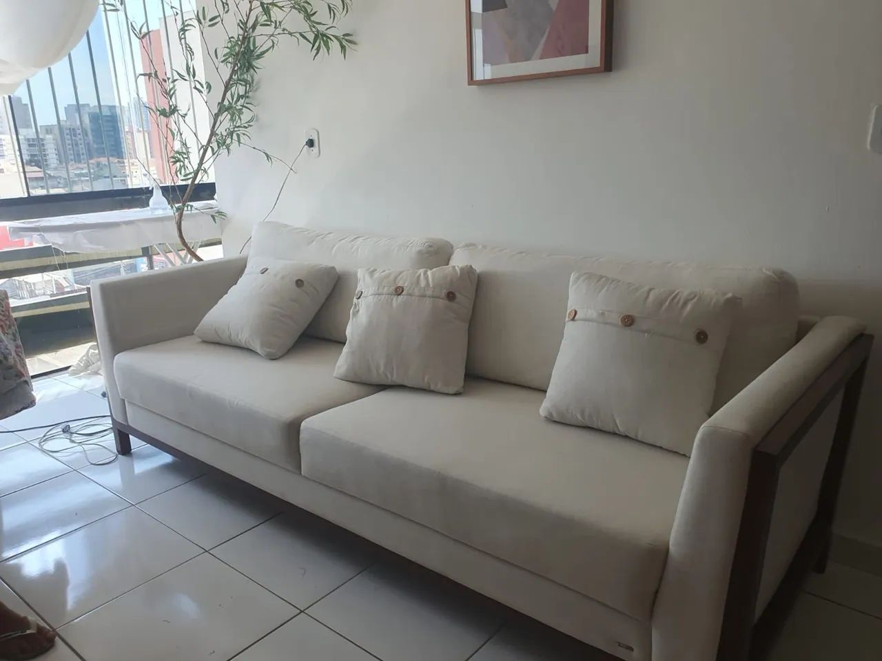Sofá lindo novíssimo 