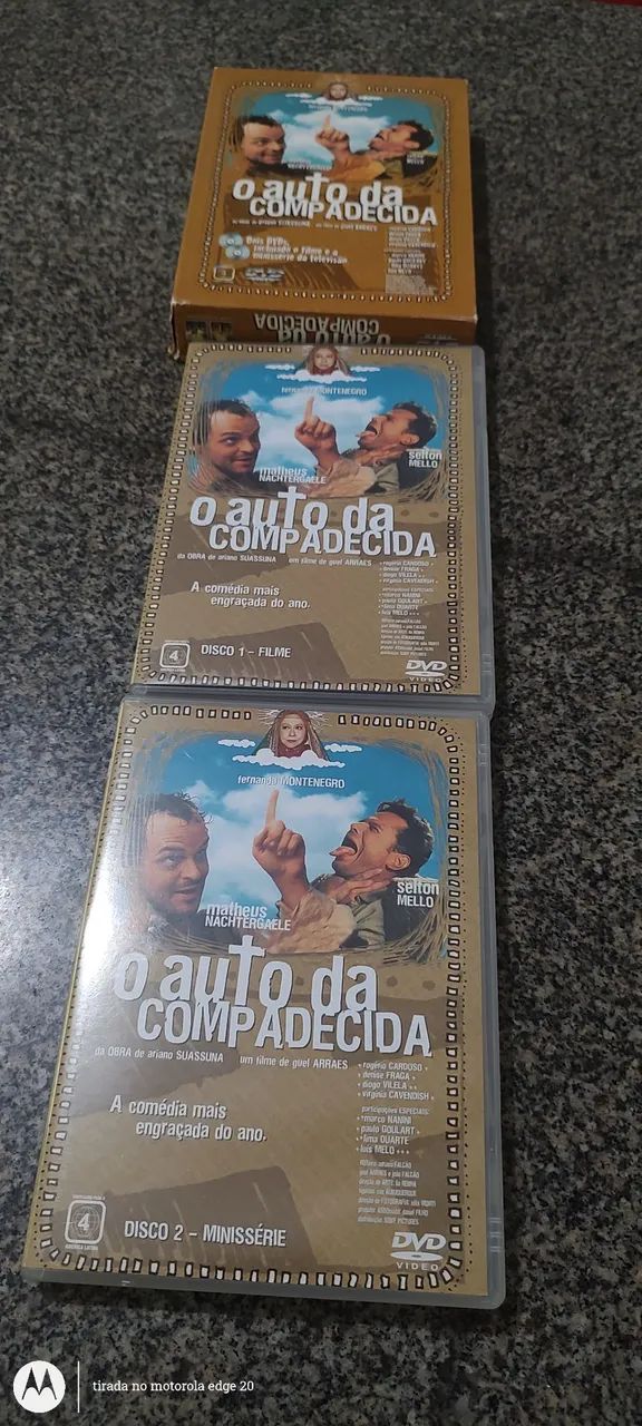 Dvd duplo o auto da compadecida  - Foto 5