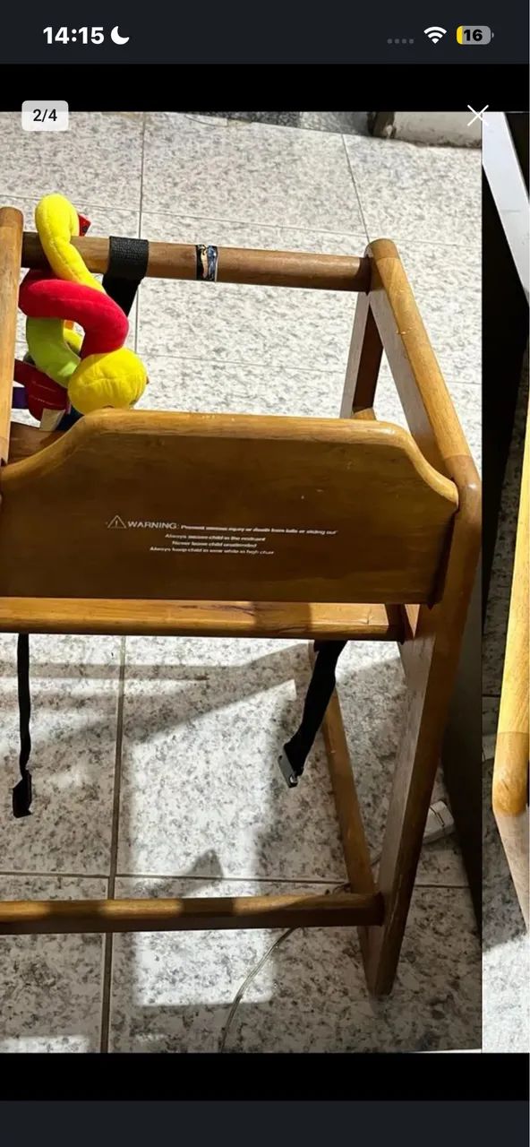 Cadeira de alimentação infantil - Foto 2