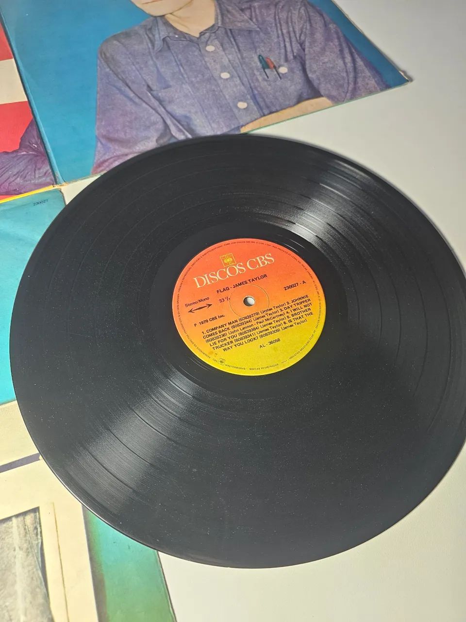 Vinil LP James Taylor - Flag - Foto 4