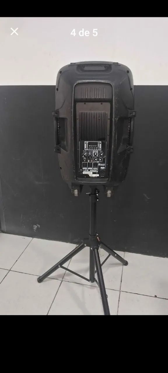 Vendo caixa staner PS1501 Com tripé  - Foto 3