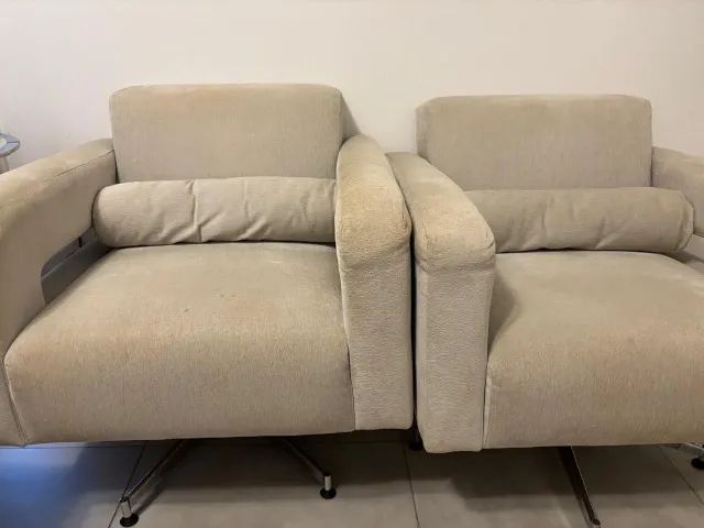 Poltronas giratórias , 2 unidades , 77 cm - Foto 5