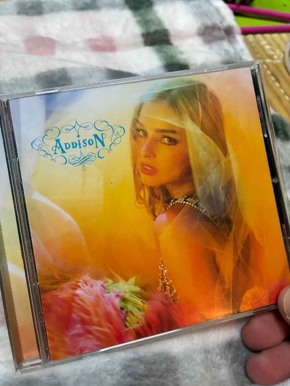 Addison Rae - cd autografado - Foto 2