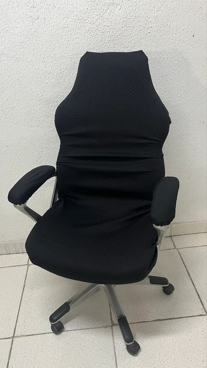 Cadeira Gamer Reforçada com Capa - Foto 3