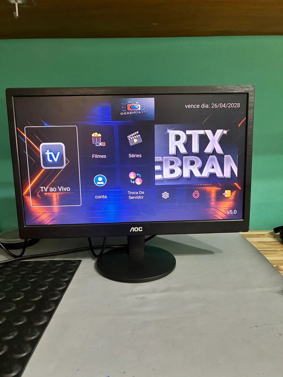 Monitor Led AOC 19 Polegadas Entrada HDMI