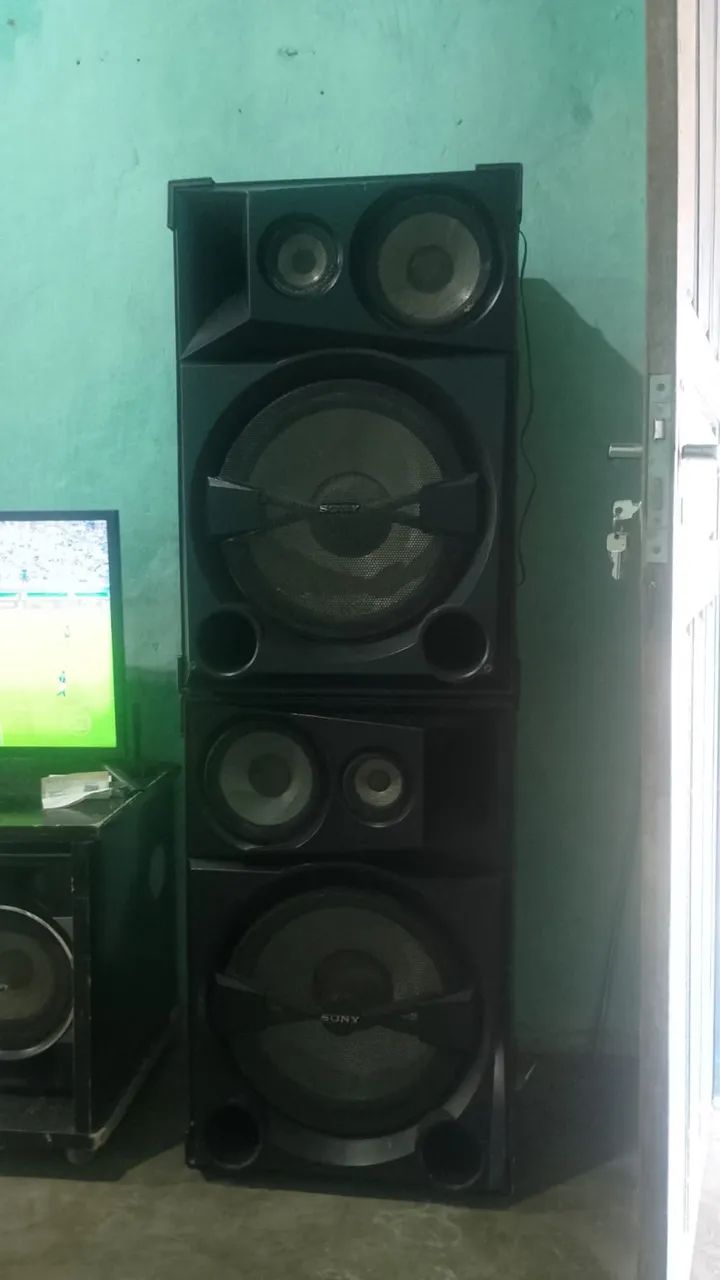 Caixas de som Sony, grave 15 pol