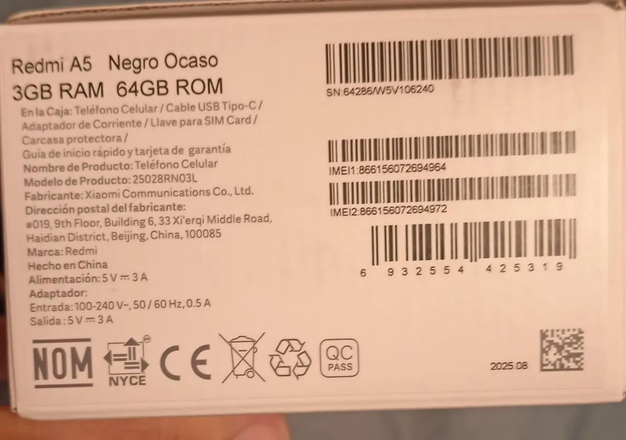 Celular Redmi5 3 GB ram 64gb - Foto 3
