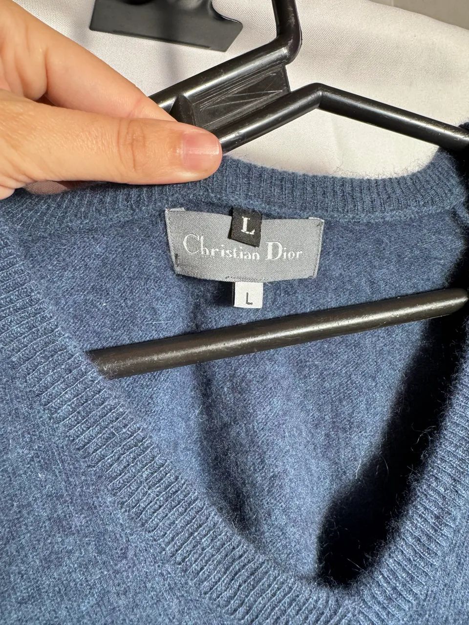 Suéter vintage azul dior  - Foto 3