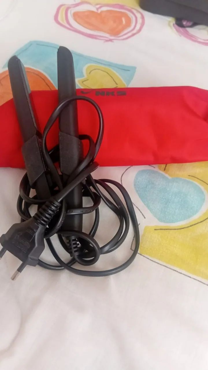 Chapinha/Prancha Miniceramic Ion Liss - Compacta e Prática! - Foto 4