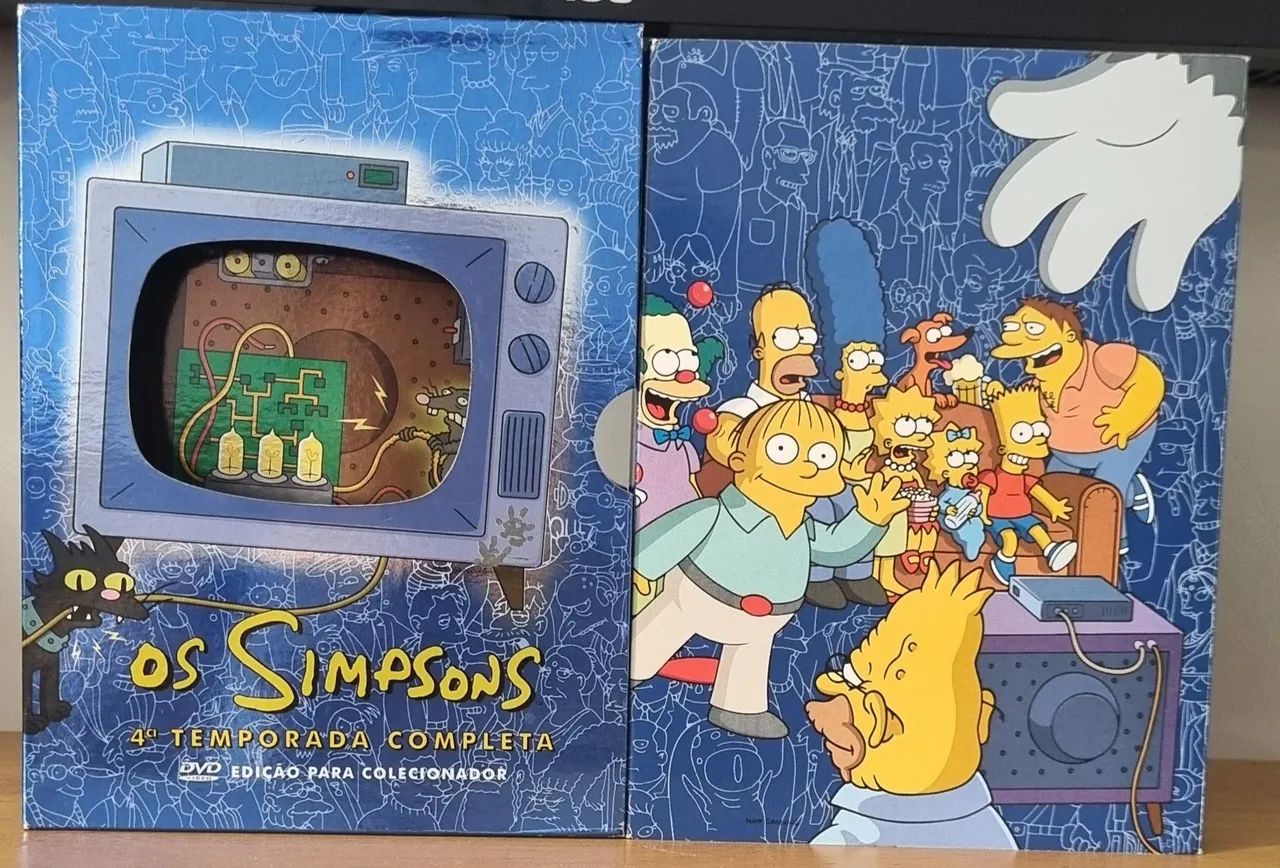 DVD SIMPSONS ORIGINAL 4° TEMPORADA 
