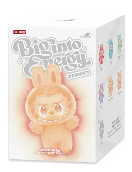 Boneco Pop Mart Labubu The Monsters - Big Into Energy