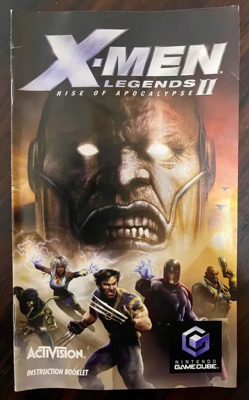 X Men Legends II: Rise Of Apocalypse Nintendo Gamecube - Jogos de