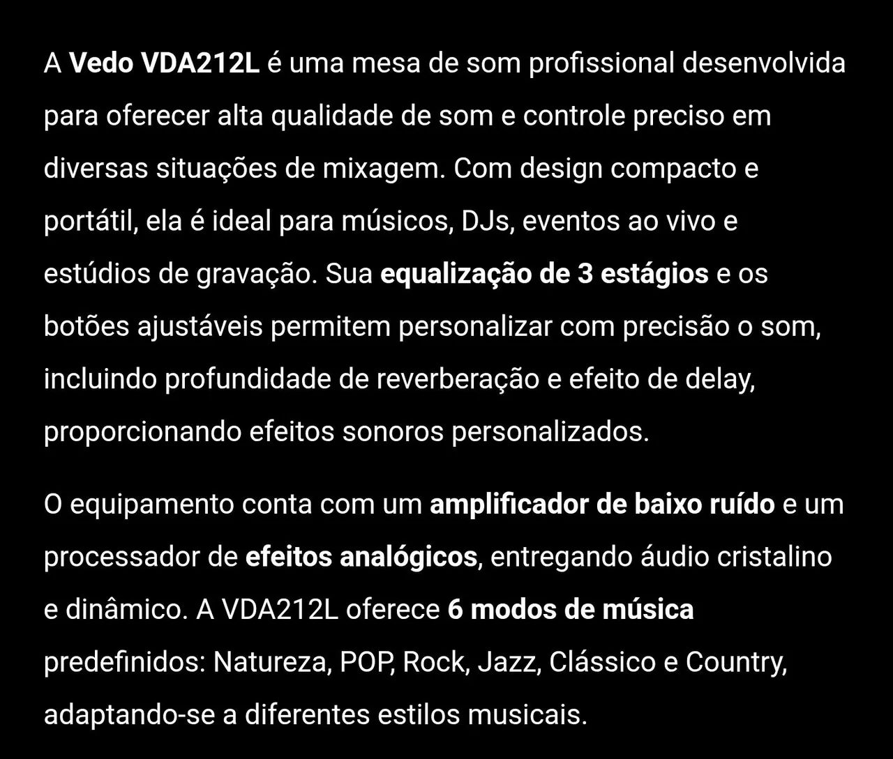MESA 12 CANAIS ANALÓGICA - Foto 4