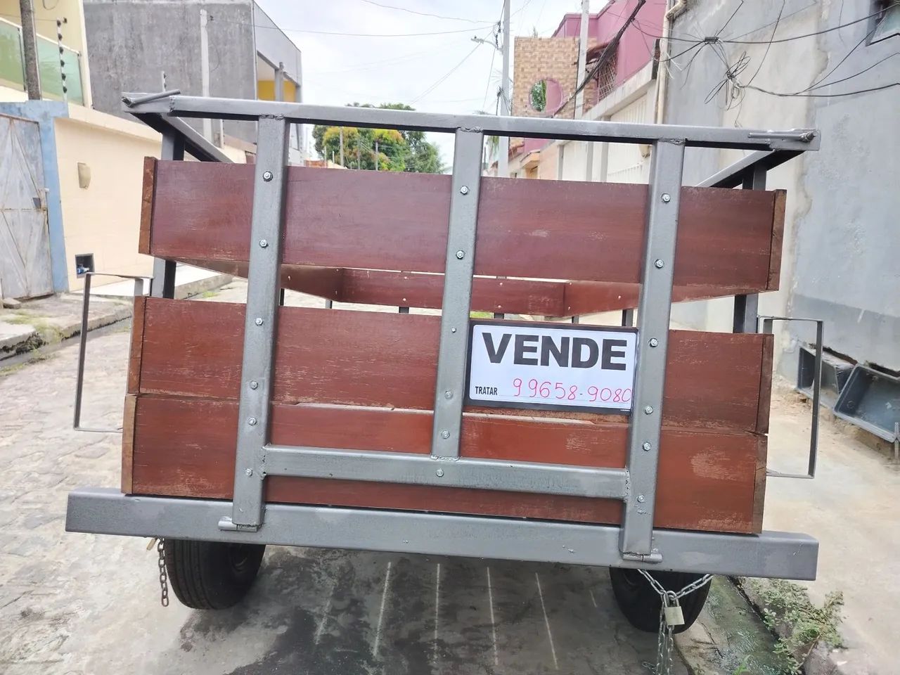 Vende - se excelente carrocinha nova - Foto 4