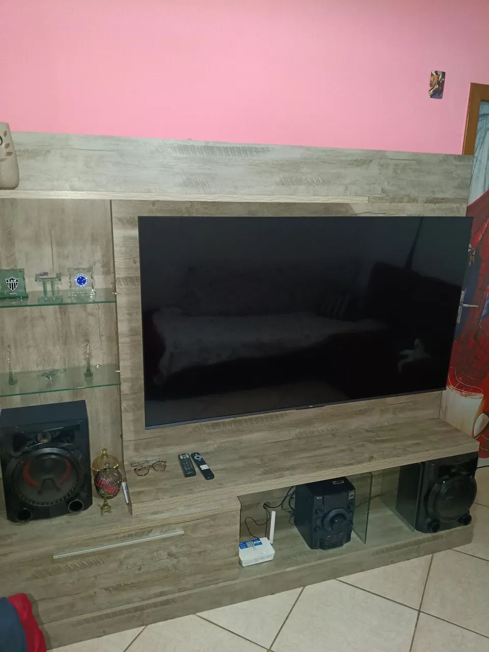 Painel Estante Home para tv ate 65 polegadas.. - Foto 4