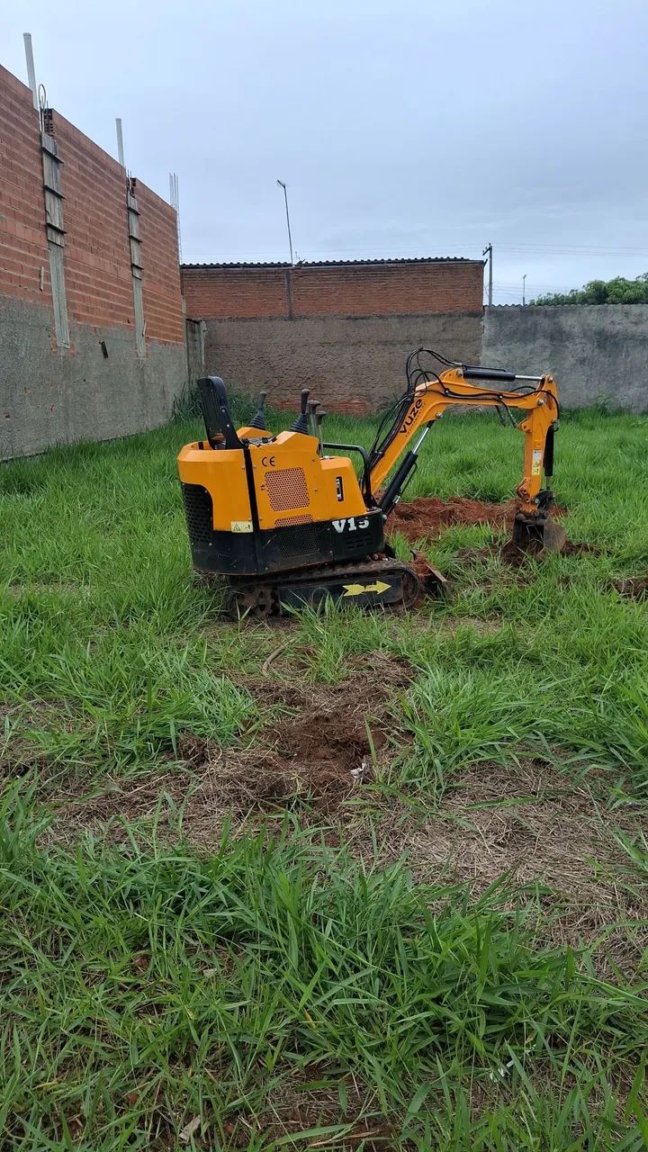 Mini escavadeira hidráulica 1,5 Toneladas - Foto 5