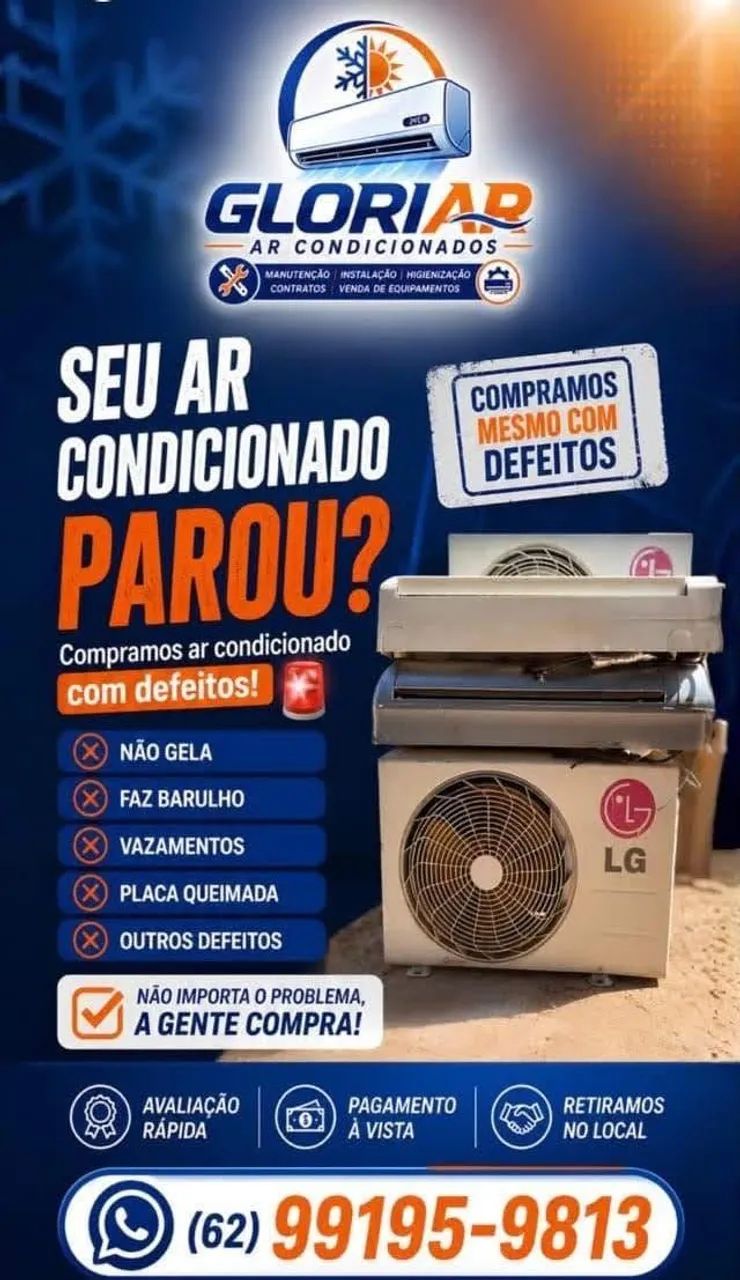 Limpeza de ar condicionado 