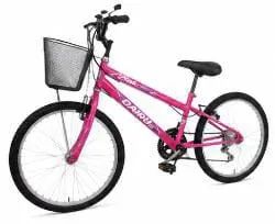 Bicicleta feminina aro 24/ marcha 18