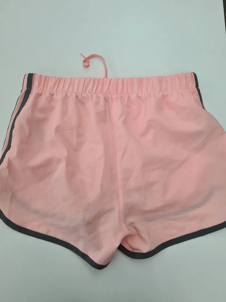 Short Adidas Running Aeroready - Rosa bebê e Cinza  - Foto 3