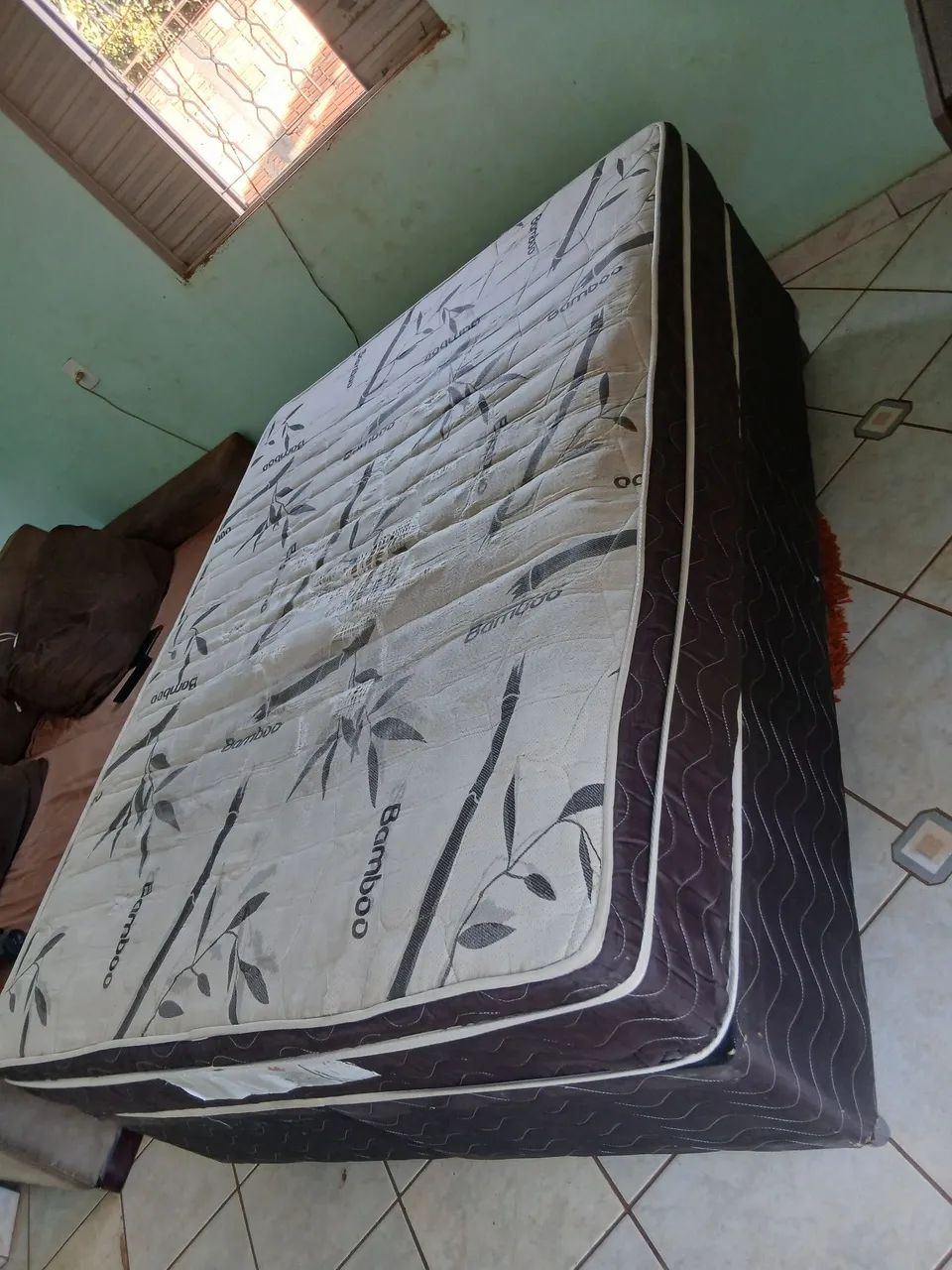 Vende se cama box usada de casal . - Foto 2