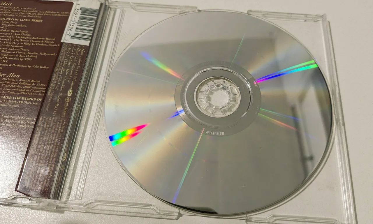 Christina Aguilera Hurt maxi single importado  - Foto 2