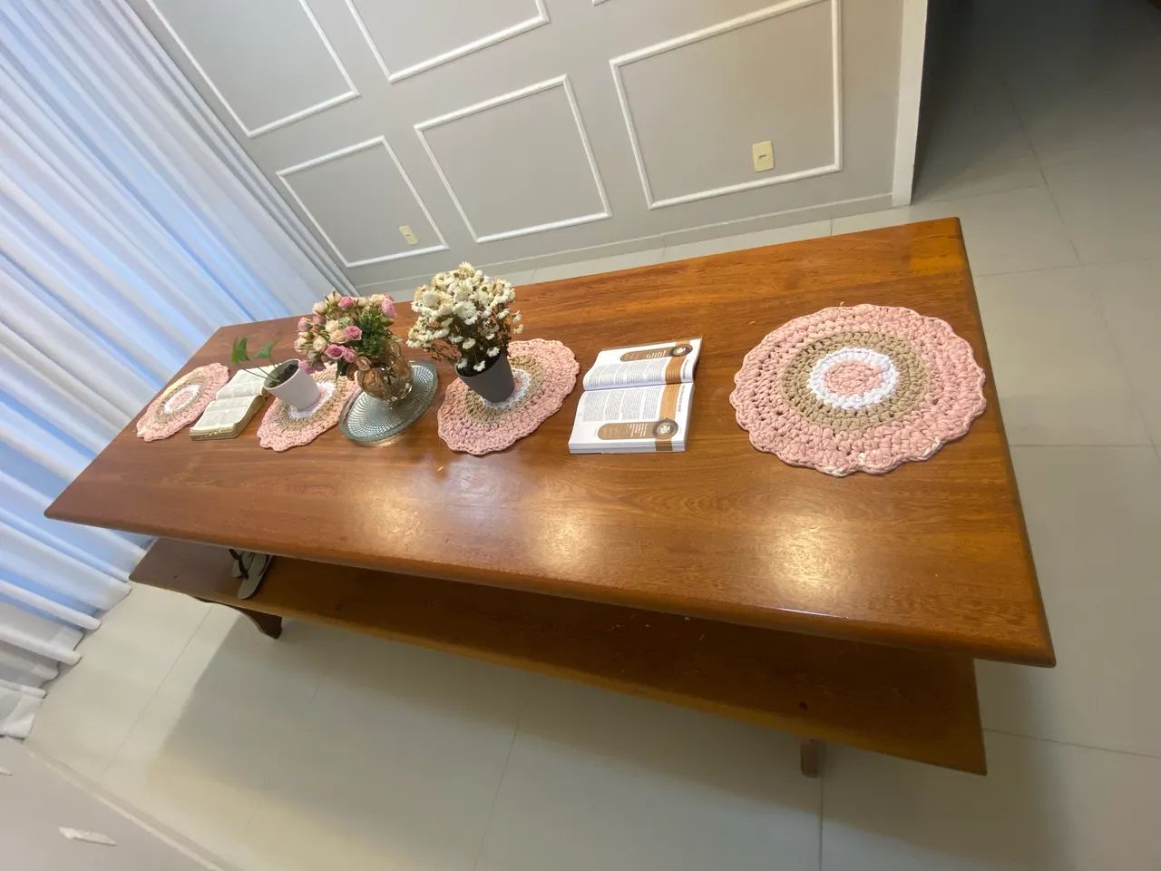 Mesa madeira de lei  - Foto 4