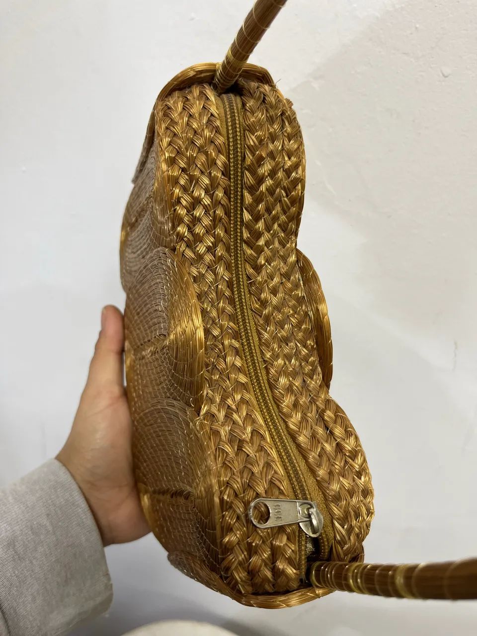 Bolsa de capim dourado  - Foto 3