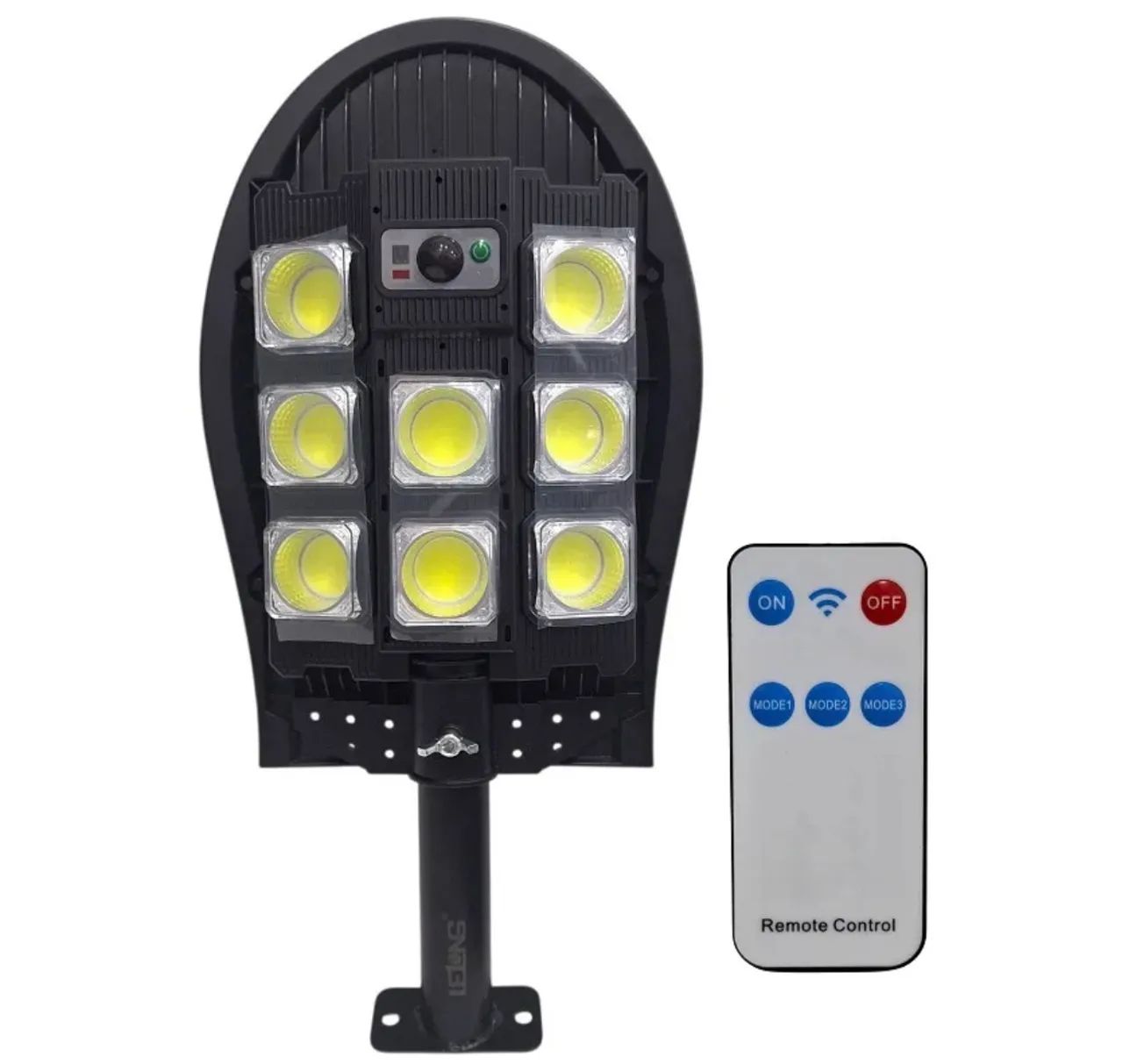 Luminária solar estilo Poste