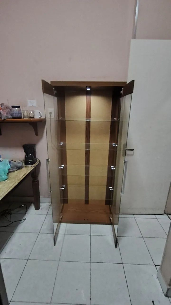 CRISTALEIRA DE VIDRO  - Foto 3