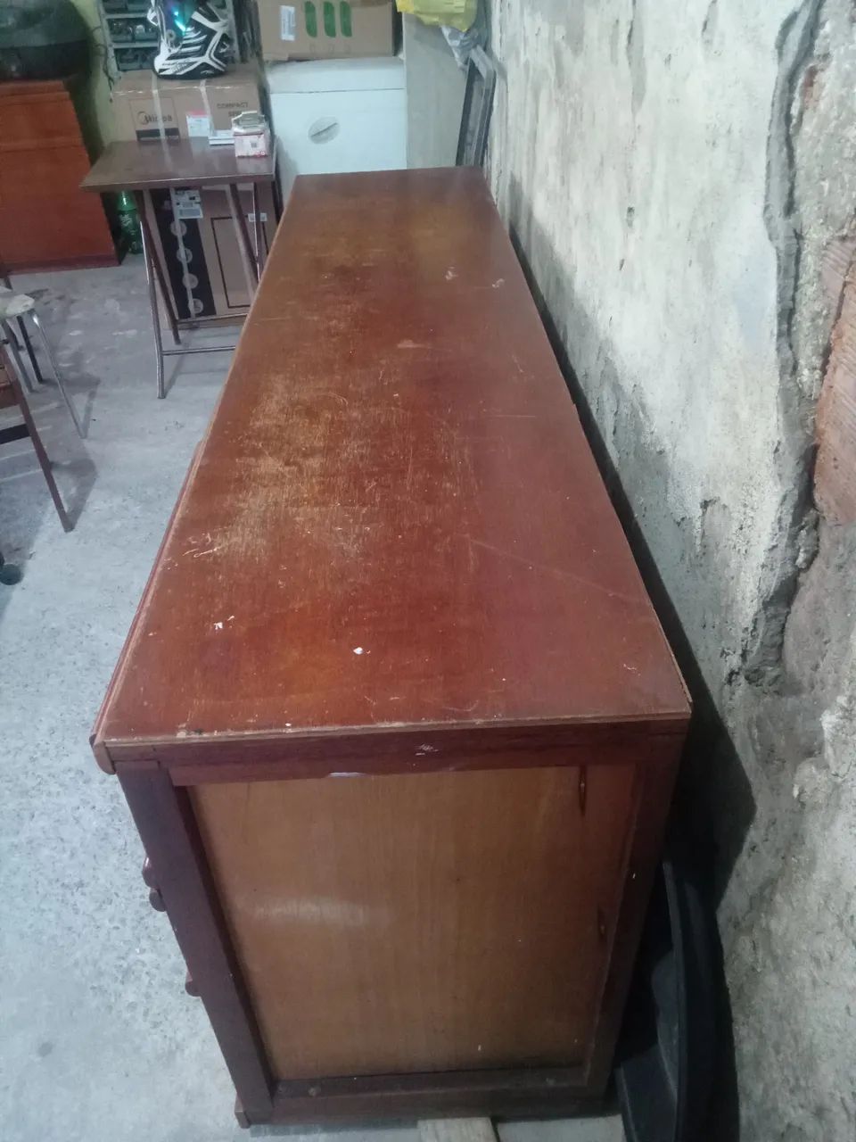 Mesa para escritorio em madeira maciça - Foto 2