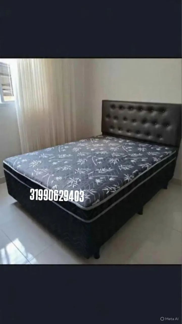 Cama box semi ortopédica Bárbara/ disponível em estoque!!!