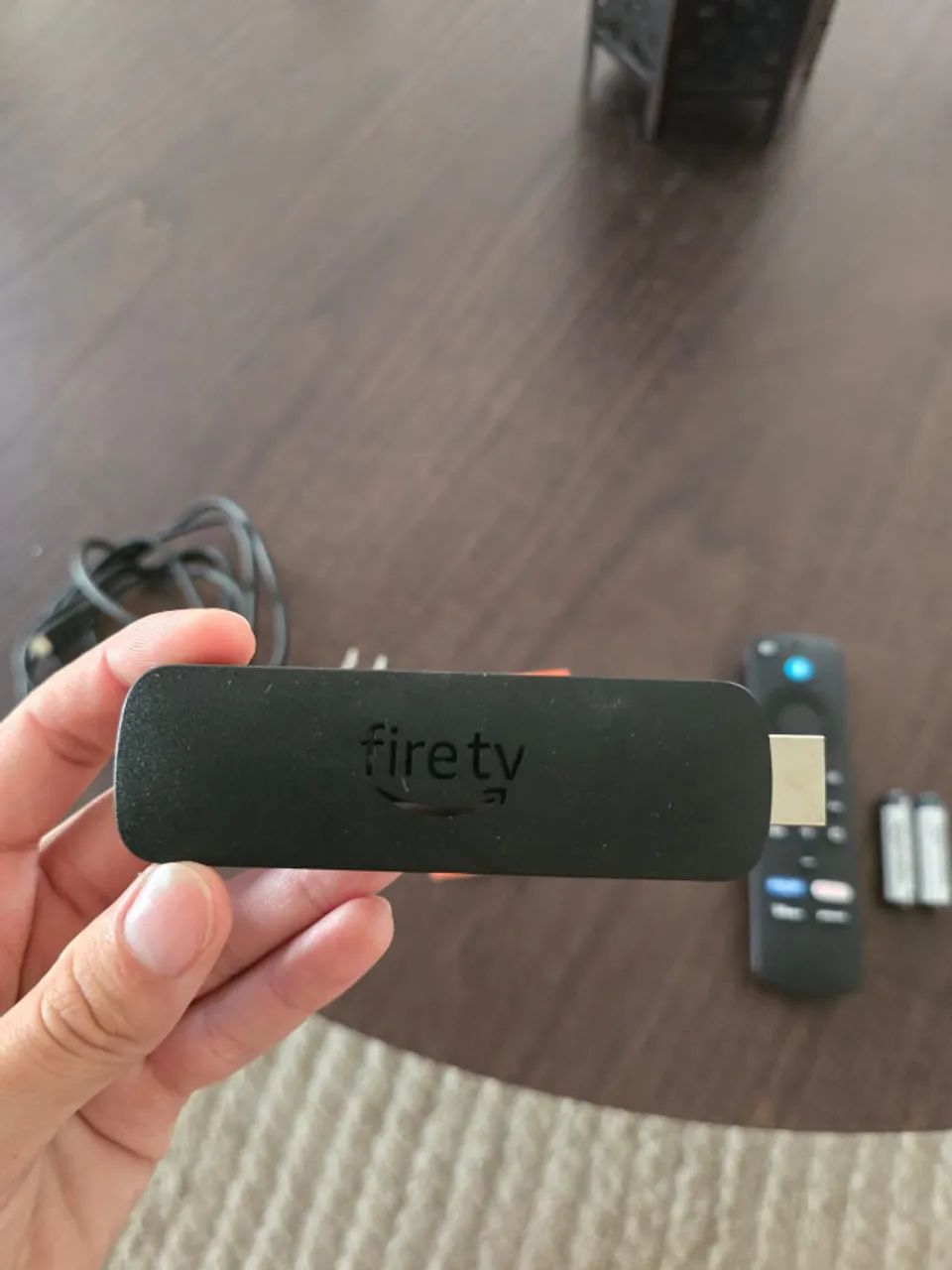 Amazon Fire Stick 4k Wi-fi 6 2 Geração Alexa Por Voz Inteligente C - Foto 3