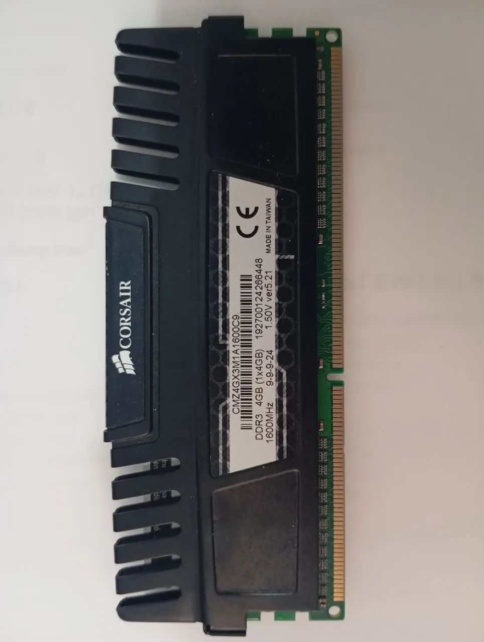 Memória RAM 4GB DDR3 