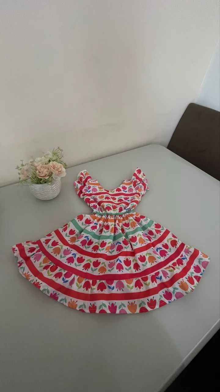 Infantis vestidos sapatos - Foto 4