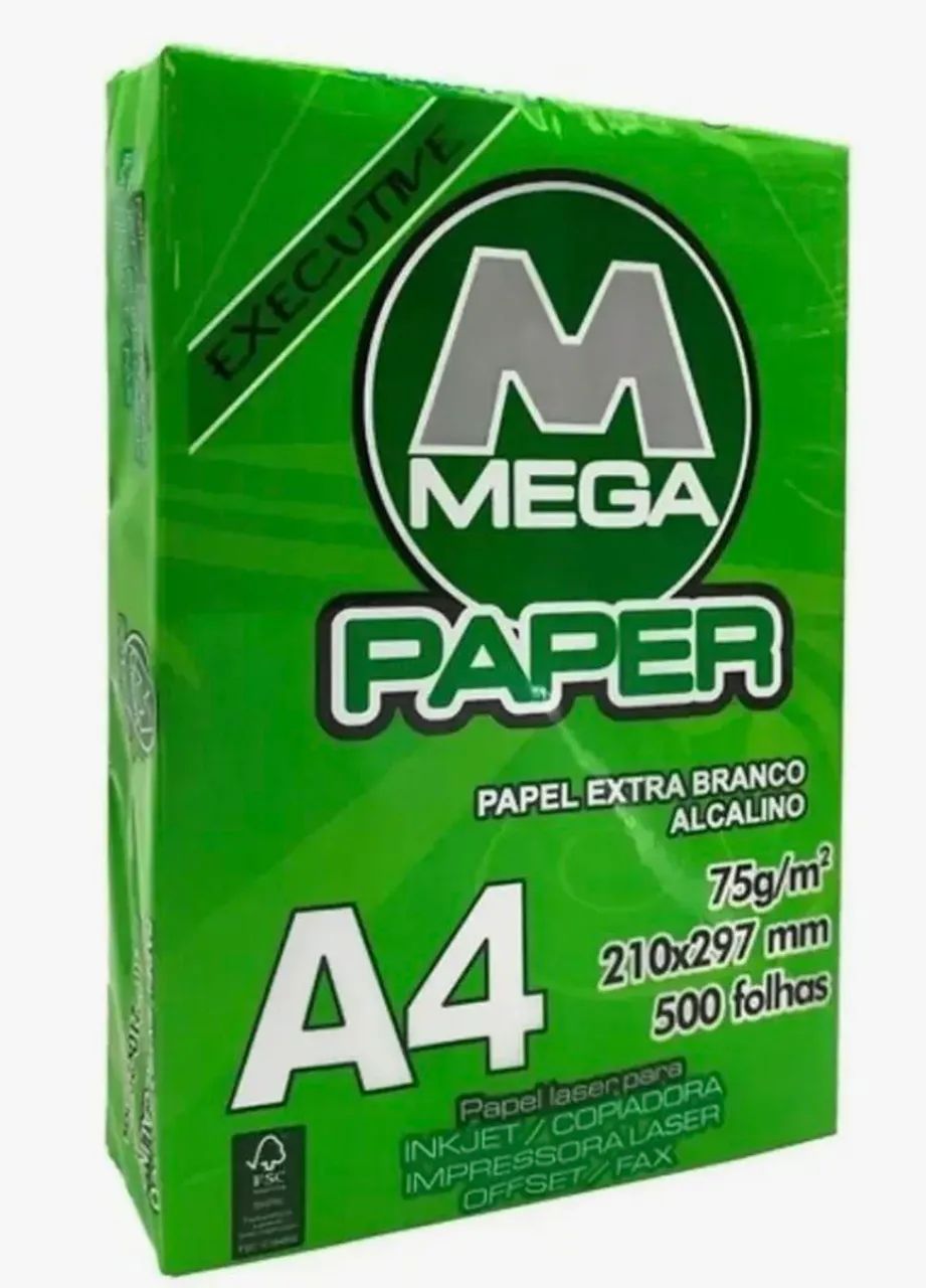 Papel a4 resma 500fls - Foto 2