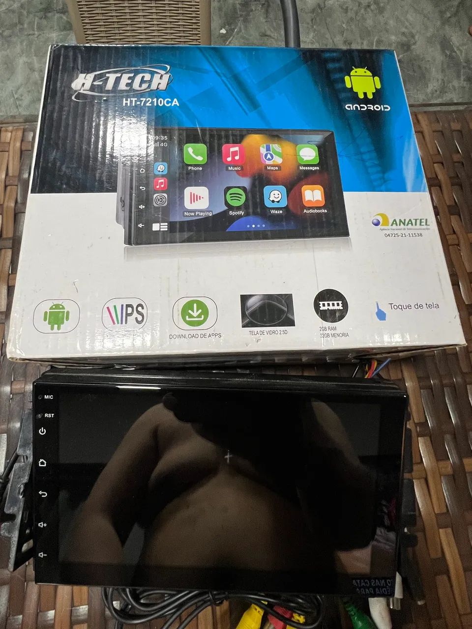 Multimídia CarPlay / Android 