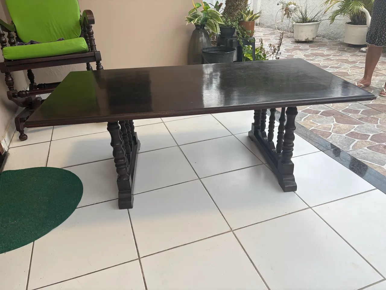 Mesa de centro de madeira - Foto 4