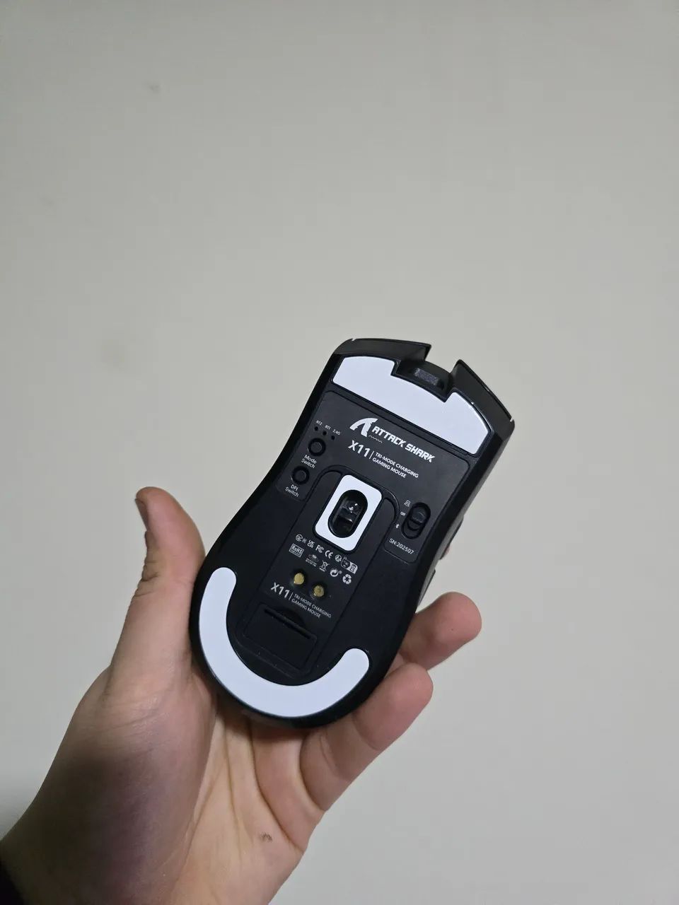 Mouse attack shark x11 preto - Foto 2